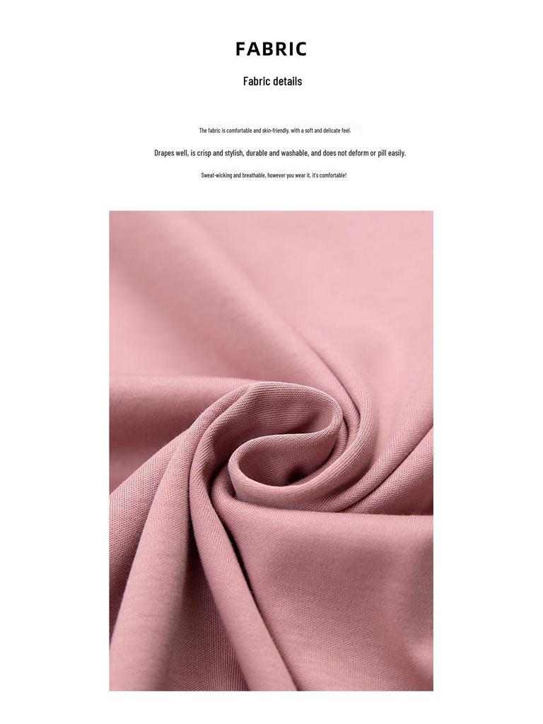 Midlife Mom's Plus Size Long-Sleeve Cotton Shirt - Loose Fit, Slimming, Versatile for Spring/Autumn