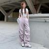 Uncle Carrot Women's Quick-Dry Striped Wide-Leg High-Waisted Sports Pants - Spring 2025 Collection