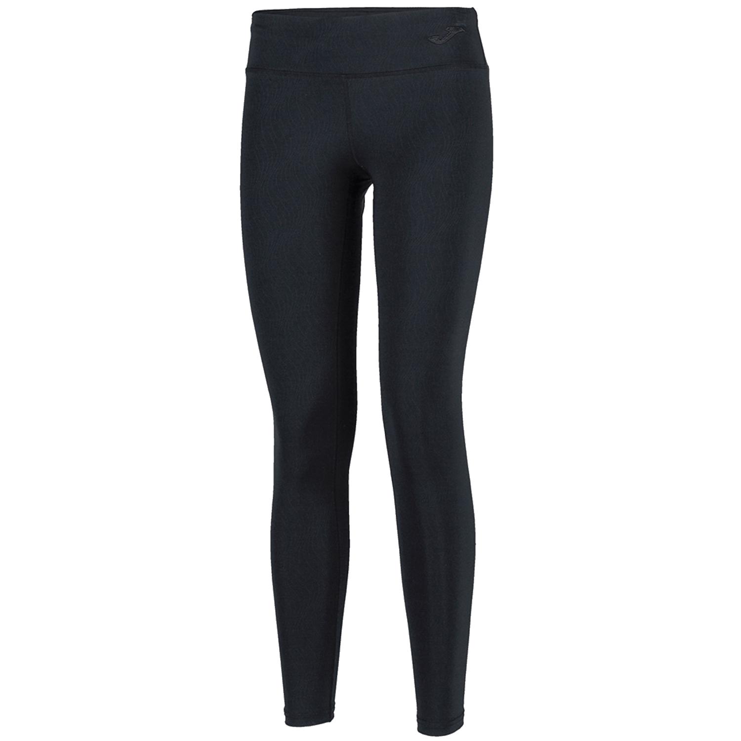 Joma Dase II Long Tight, schwarze Damen-Leggings S schwarz