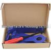 12-Piece Car Audio Interior Removal & Modification Tool Set - Blue Pry Bars & 6" Screwdriver Combo