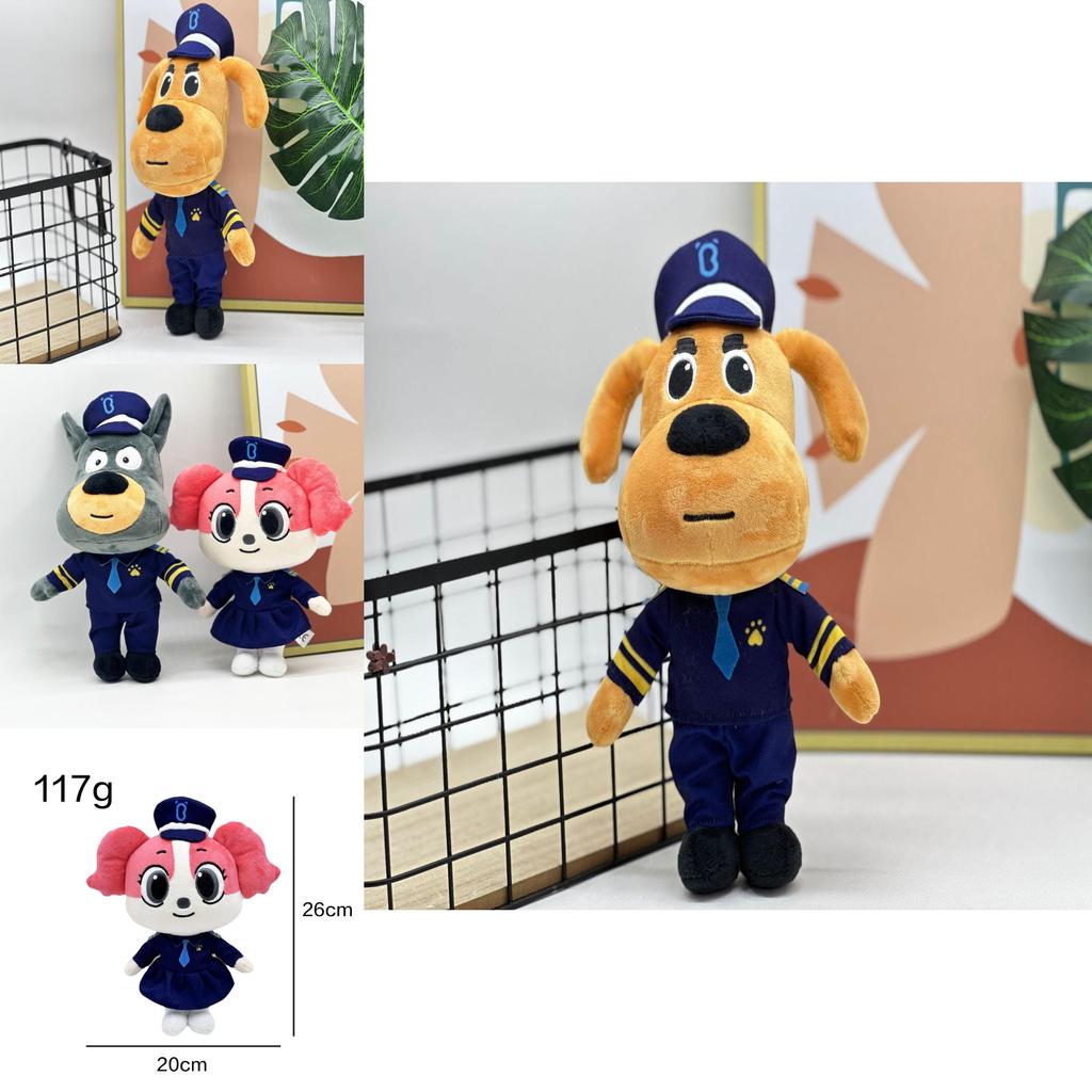Sheriff Labrador Plush Toy Soft Stuffed Animal For Boys And Girls