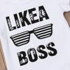 Toddler Baby Boys Hip Hop Tops T-shirt Camo Pants Outfits Set Clothes 0-3Yrs