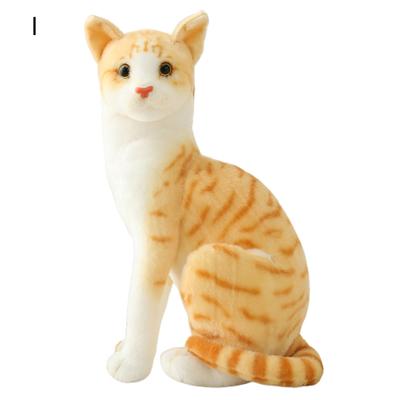 Simulation Cats Design Plush Stuffed Pillow Animal Cushion Sofa Decor Kids Toy
