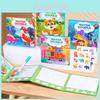 Water Painting Book For Kids With Animal Recognition And Puzzle Activities For Early Learning