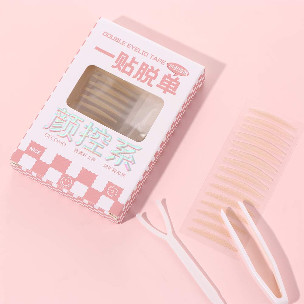 Women Invisible Double Eyelid Tape Lace Eyelid Stickers Invisible Eye Stickers Self-adhesive Fiber