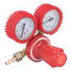 Welder Gas Regulator TIG Propane Gauge Flow Meter Valve Flowmeter Dual Gauge 9mm Connector