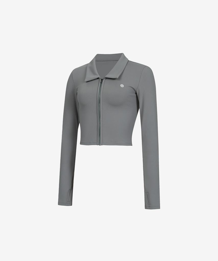 Grande Line L-Flex C Collar Zip-Up Cardigan