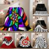 Music Piano Pattern Blanket Comfortable Lightweight Warm Flannel Throw Blankets for Home Bed Sofa Summer Air Conditioner Blanket