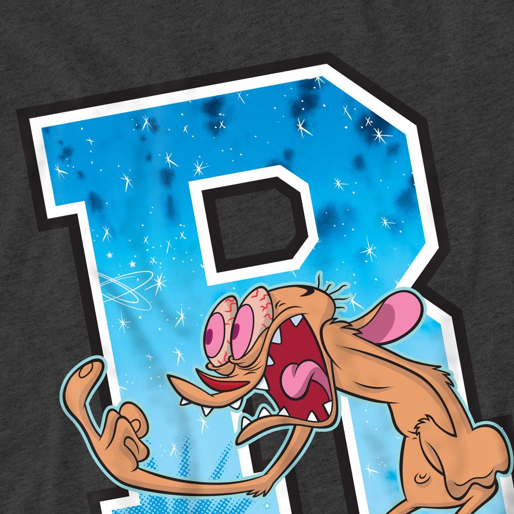Ren & Stimpy Unisex Erwachsenen R Is For Ren T-Shirt