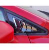 For 06-11 Honda Civic Front Quarter Window Louver Shutter Trims Carbon Fiber ABS