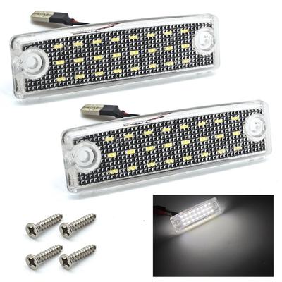 2 Pcs LED License Plate Lights 650lm Compatible with Toyota 4Runner, Sequoia 12V Off-Road