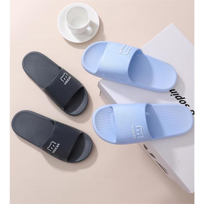 Ciabatte estive semplici da donna, pantofole morbide da casa da uomo, sandali antiscivolo da bagno per coppia, scarpe comode da esterno per la spiaggia per adulti
