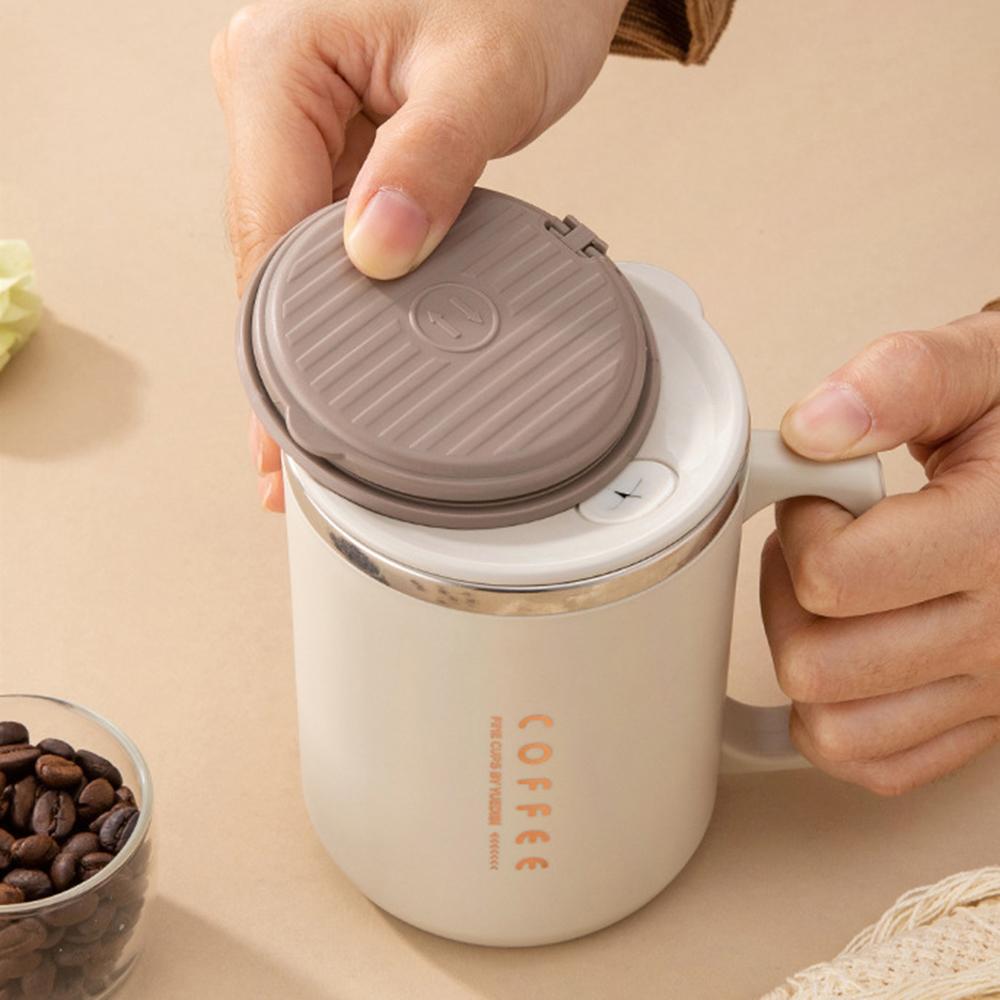 1PC Stainless Steel Coffee Cup Stand, Portable Cup, High Appearance Level, Anti-Scald Mug, Drinking Cup