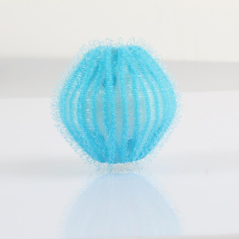Nylon Laundry Hair Removal Balls - Anti-Tangle Washing Machine Lint Remover for Cleaning Large & Small Clothes