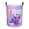 Yoisaki Kanade H-Hatsune M-Miku Laundry Hamper Large Storage Basket Living Room Laundry Organization