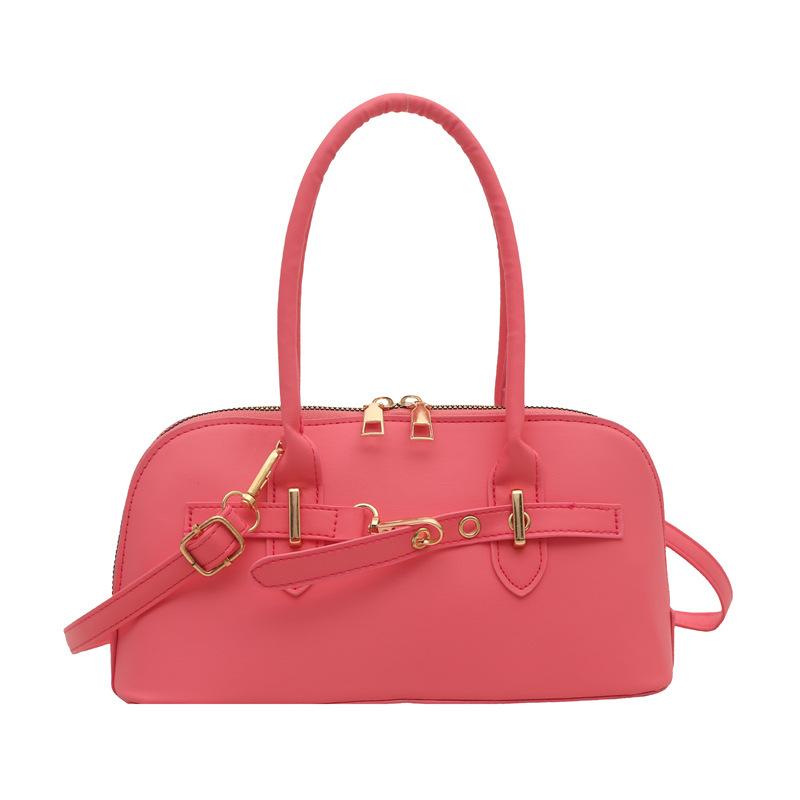 Niche Design Handbag Bag Women's New Fashion Retro Shoulder Bag Simple Large Capacity Messenger Bag