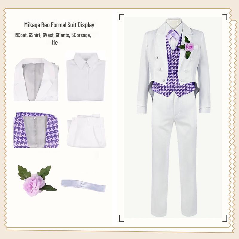 2025 Blue Lock Cosplay Dámský a Pánský Sako s Dlouhým Rukávem Sportovní Kostýmová Sada