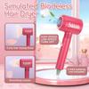 23 Pcs Hair Salon Girls Toys Kids Pretend Play Toys Toddler Dress Up Beauty Salon Set Stylist Kit with Hairdryer Flat Apron Scissors Curling