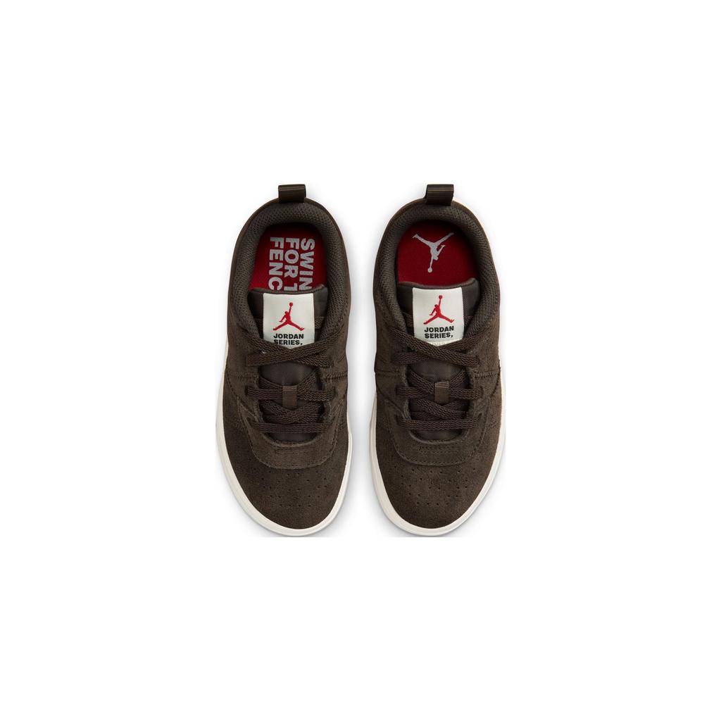 Jordan Series ES ALT Dark Chocolate University Red White Sail (PS) Kids Sneakers DR6443-206