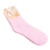 1 Pair Comfortable Home Women Multi-color Mid Pair Comfortable Calf High Socks Coral Fleece Floor Antiskid Casual Socks
