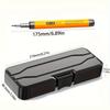 Compact Precision Electric Screwdriver Set - Quiet, Durable, Rechargeable with High Torque, 46-In-1 Multifunctional Portable Tool Kit for Car/Home Use