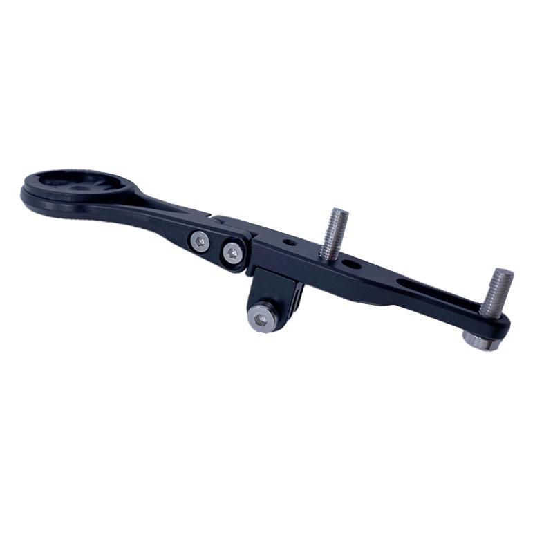 Aluminum Alloy Bicycle Speedometer Handlebar Mount for Magene, Garmin, Bryton, IGS, and GoPro