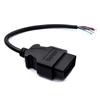 NEW 30CM 16 Pin Car Diagnostic Interface Tool Adapter OBD 2 OBD2 16pin Female Connector To Extension OBD 2 Opening OBD Cable