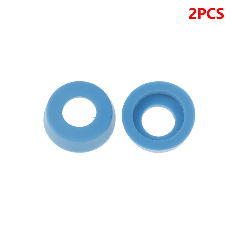2Pcs Billiard Cue Bottom Pool Cue Block End Wear Resistant Replacement Practical Billiard End Connected Extension Protection Pad