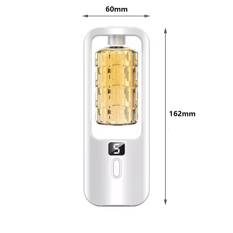 HOMZY 50ml Wall Mounted Aroma Diffuser Fragrance Essential Oil Aromatherapy Machine with Time Setting Air Purifying Fragrance Diffusing