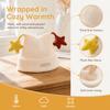 Thick Knit Children Hat Star Decor Knitted Cap Fashion Toddler Hat  Winter Outdoor