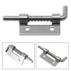 2PCS Spring Loaded Latch Bolt Stainless Steel Rebound Pin Window Cabinet Security Door Bolt Latch Anti-theft Household Hardware