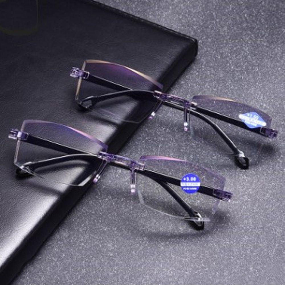 Eyewear Dual Light Presbyopia Eyeglasses Computer Eyeglasses Anti-blue Light Reading Glasses