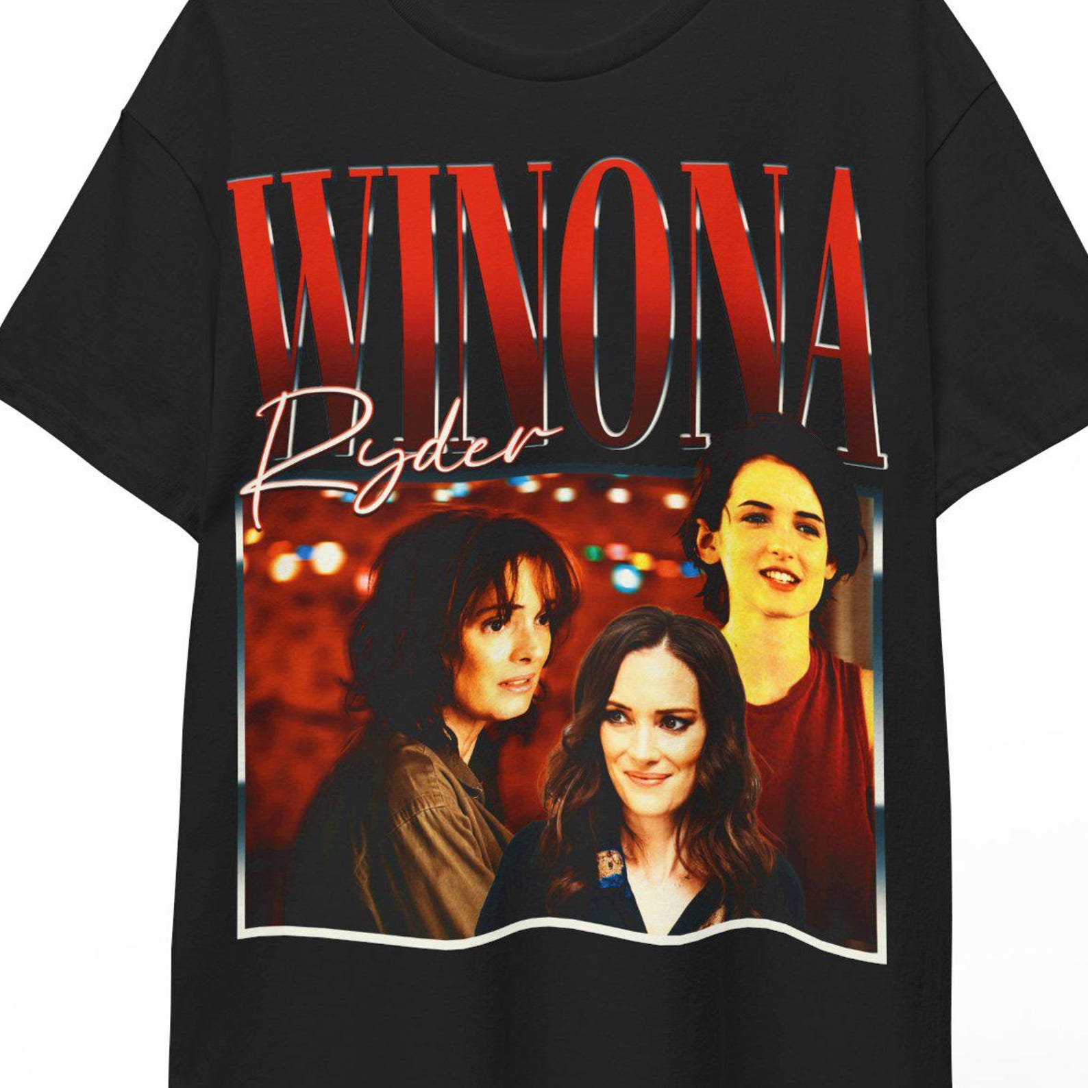 Winona Ryder Shirt, Winona Ryder Tees, Winona Ryder Retro Tshirt, Winona Ryder Sweatshirt, Winona Ryder Poster, Winona Ryder Movie Tee S
