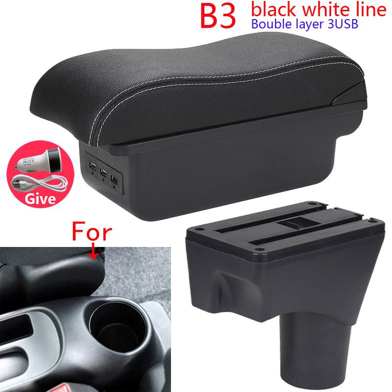 For Nissan Sunny Armrest Box For Nissan March Micra K13 Car Armrest Arm Storage Box Retrofit Parts Car Accessories 2010-2025