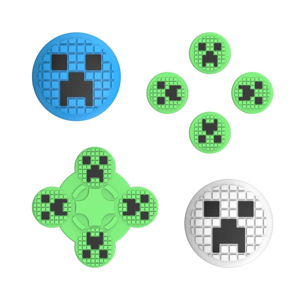 Silicone Protective Button Stickers for Switch, Lite, Joy-Con, and OLED