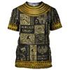 Heren T-shirt Oude Egyptische God Oog van Egypte Farao 3D Print Kinderen Dames Top Oversized T-shirt Herenkleding Vakantie Korte Mouw