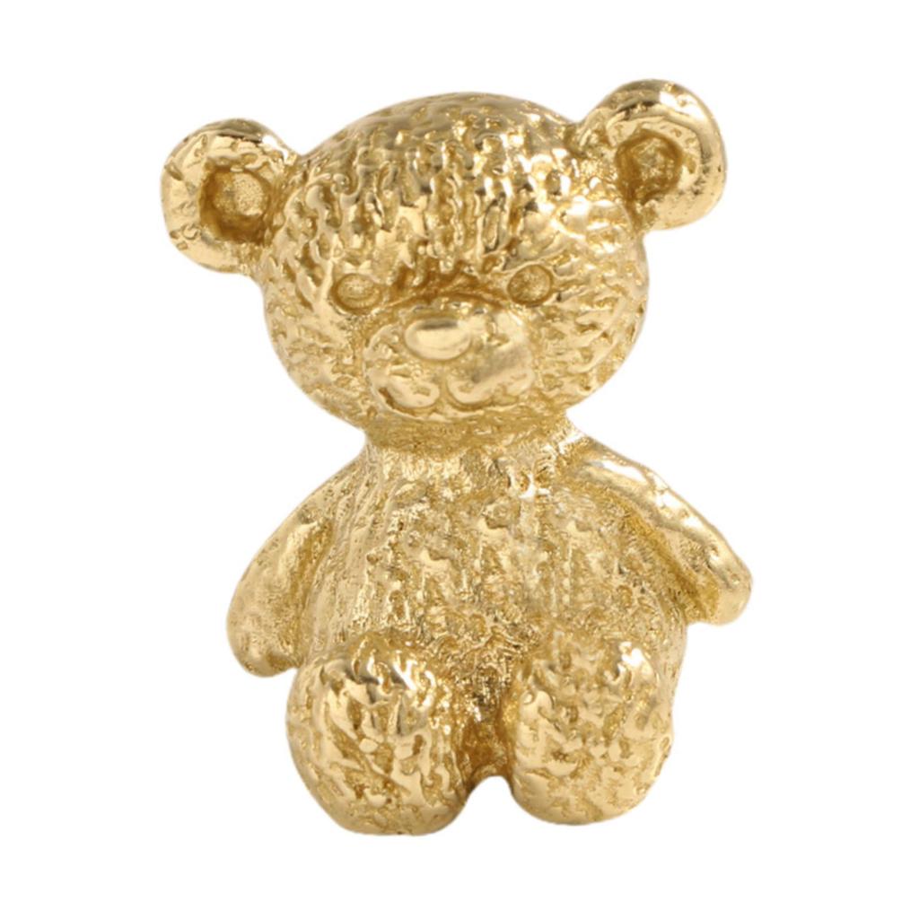 Brass Bear Handle Funny Sturdy Decorative Pull Gift Creative Drawer Handle for Kindergarten Closet Gate Cupboard Living Room