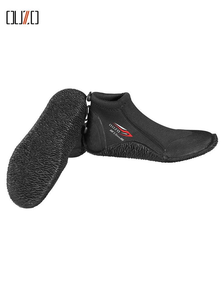 3mm Low-Cut Non-Slip Diving Boots - Unisex Scratch-Resistant Wading Shoes for Beach, Surfing, & Creek Activities