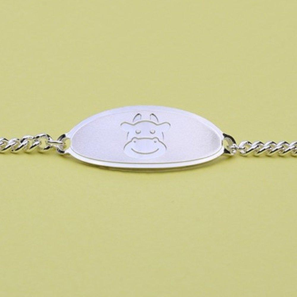 [As Little] Baby Silver Bracelet Children Kids Silver 925 Ox Year Gift
