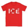 Unisexs Anti ICE Abolish Ice Logo T Shirts  100 Cotton Clothes Funny Short Sleeve Crewneck Tee Shirt Gift TShirt