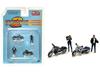 American Diorama Scale Figure Moto Mania 2 Biker Mijo Exclusive 1/64 Set, [Product]