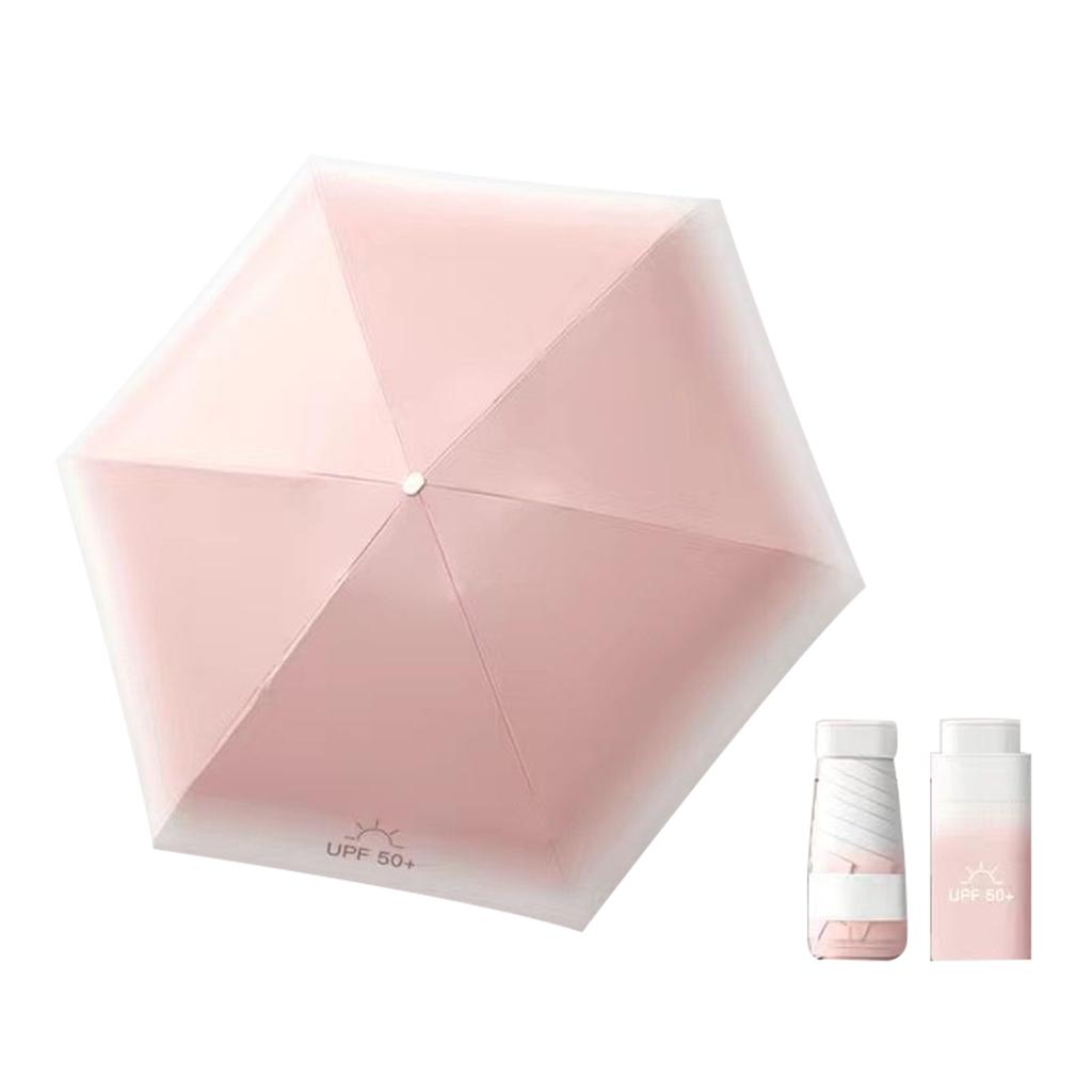Mini Travel Size Rain-Sun Umbrellas Compact All-weather Umbrellas For Outdoor Use