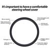 Anti-Slip Texture Anti-Slip Steering Cover Breathable Steering Grip  Car Steering