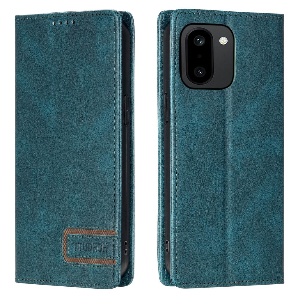 TTUDRCH Style 007 For OnePlus 15R 5G Leather Case RFID Blocking Wallet Stand Phone Cover