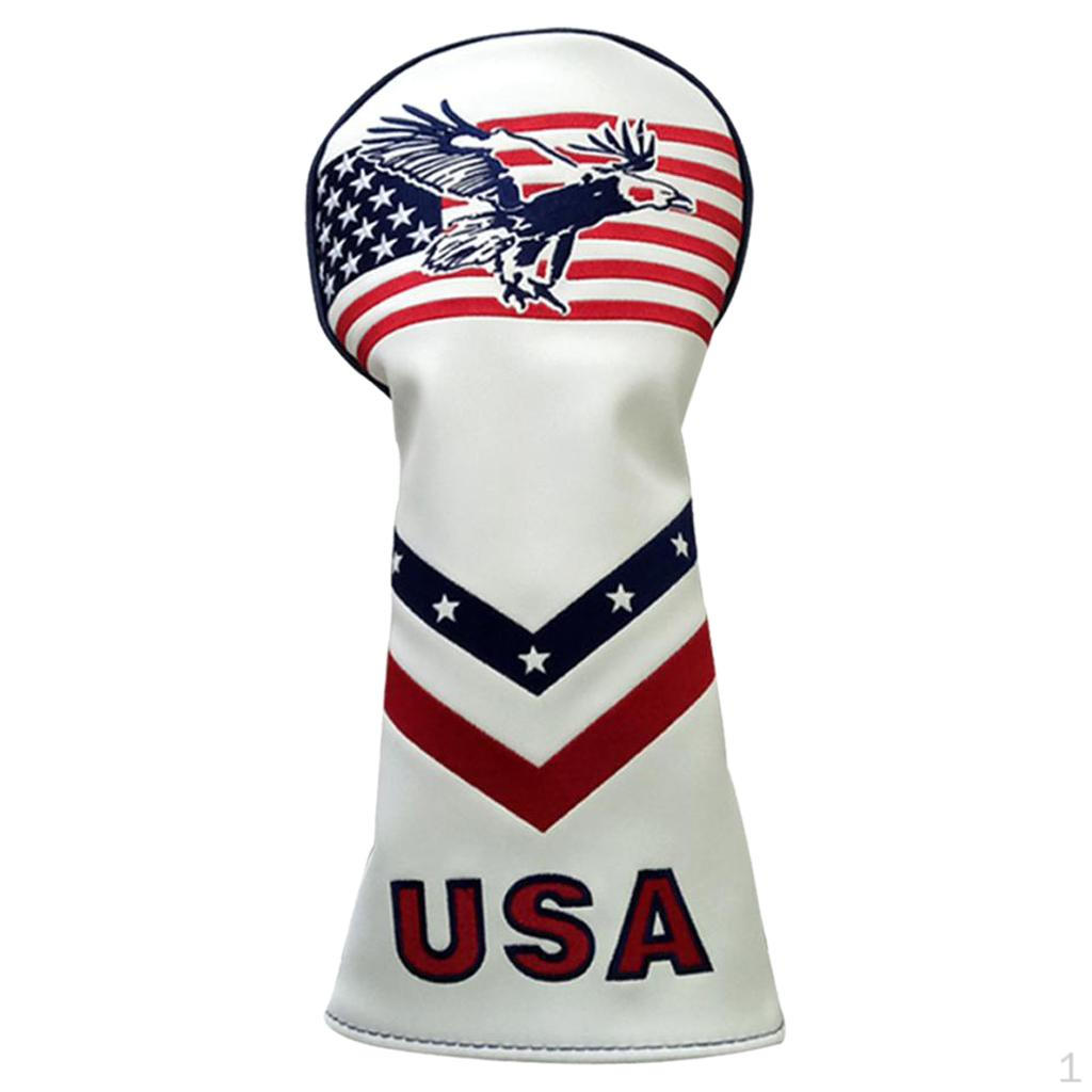 

Golf Club Head Cover Wood Driver Headcover Guard With Number Tag