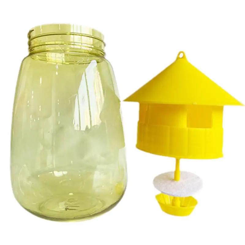 3PCS Orchard Fruit Fly Catcher Yellow Drosophila Trap Outdoor Pest Control Tool