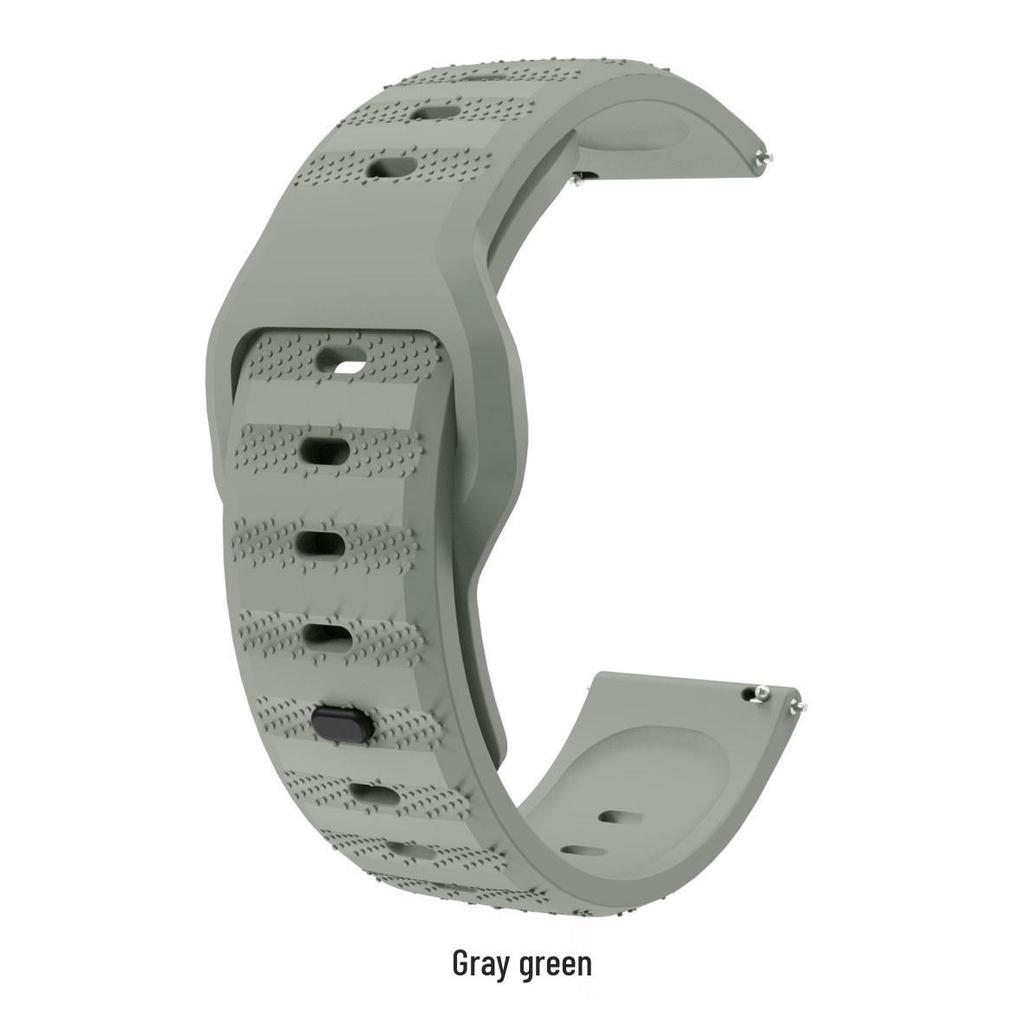 Compatible Silicone Dot Pattern Watch Strap for Samsung, Huawei, Huami, Garmin, and Mi Band
