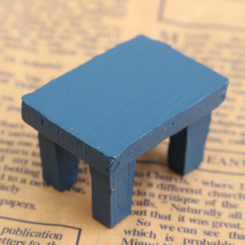 Miniatures Decors  Tables Chairs Furniture Figurine Crafts Landscape Plant Lovely Fairy Resin Garden