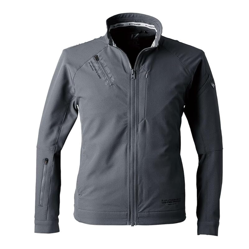 

[Eyes Frontier] stretch work jacket 3840 M 51 vapor gray