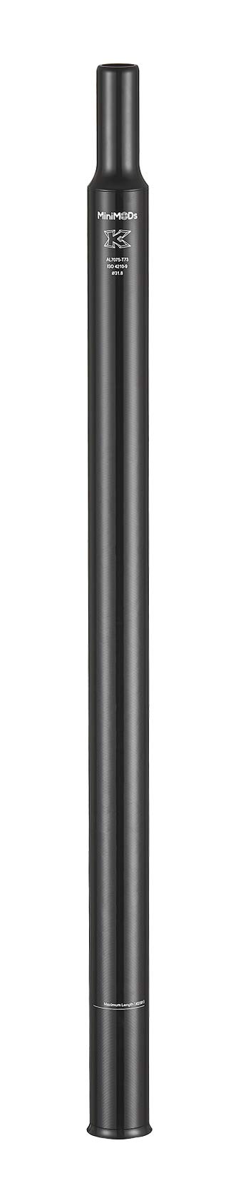 

KCNC Seatpost Black Lightweight Aluminum 31.8x560mm Anti-Slip [BROMPTON Exclusive] чёрный